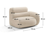 Modular seating unit 670791