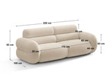 Modular sofa 671423