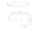 Corner sofa 672041