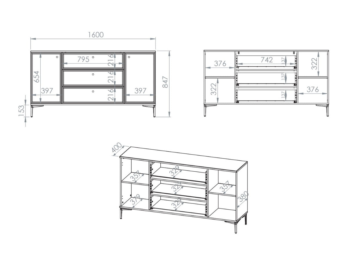Chest of drawers 671775