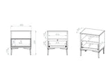 Bedside table 671787