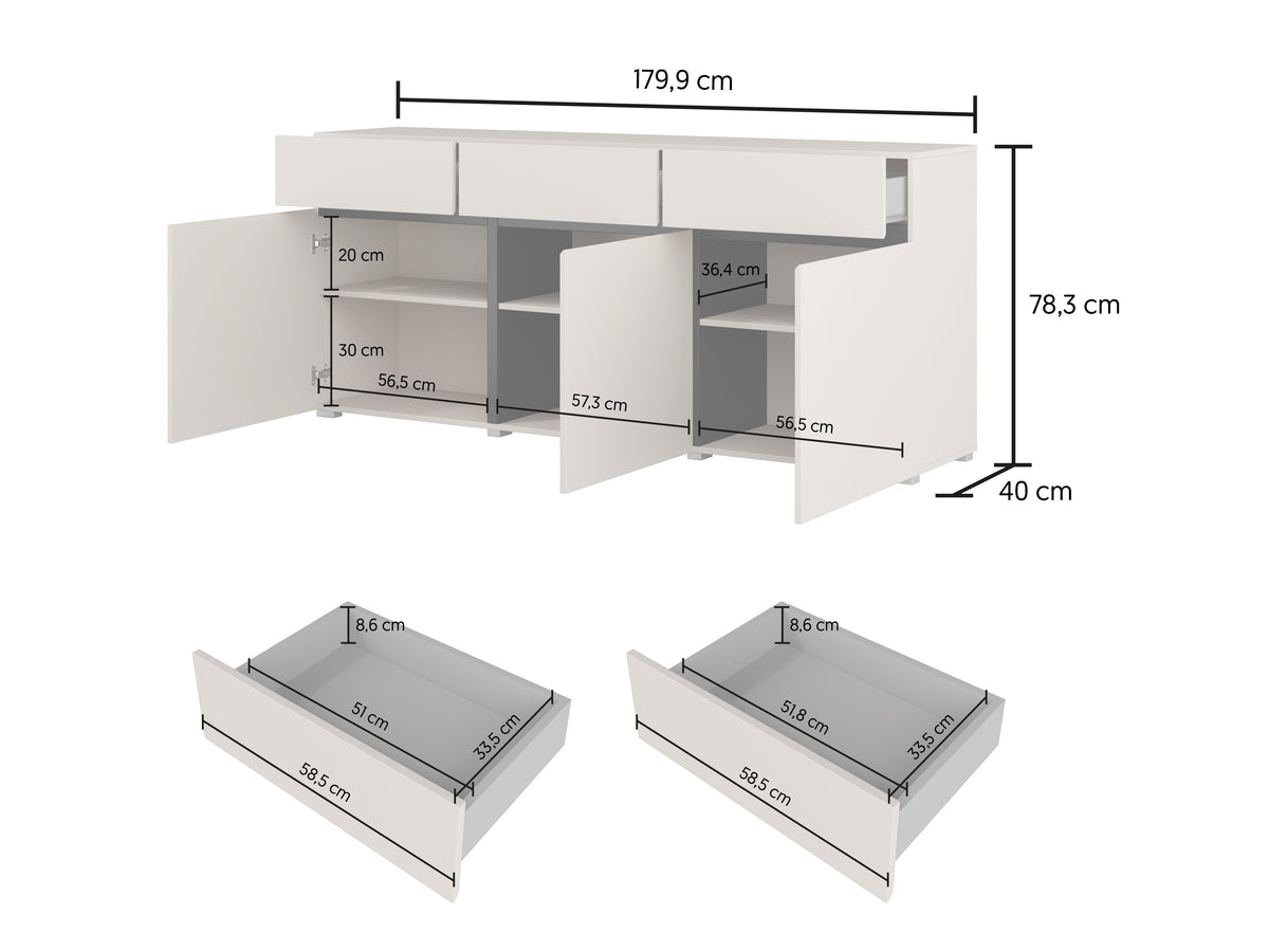 Chest of drawers 510734