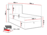 Continental bed 670213