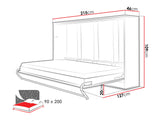 Wall bed 483098