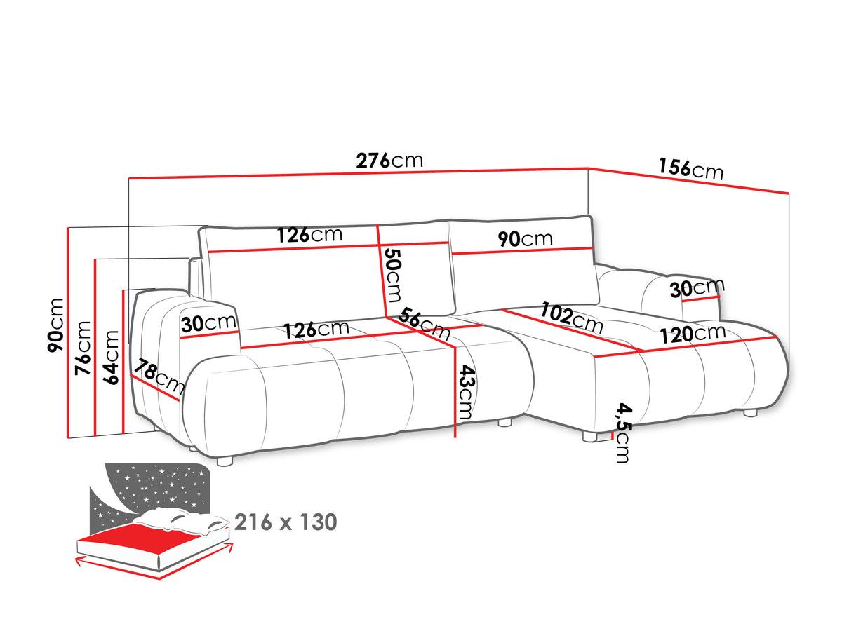 Corner sofa 674705