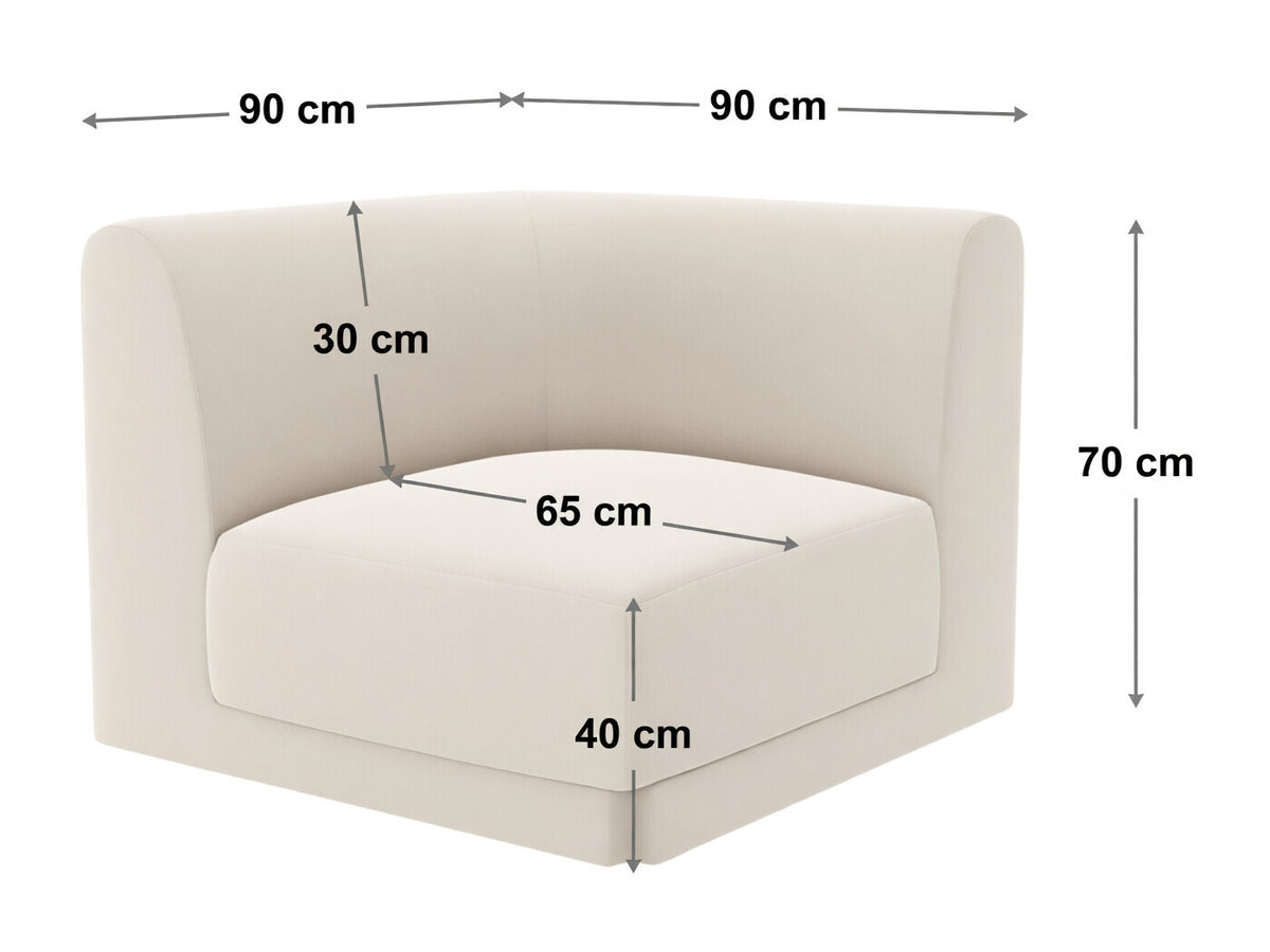 Modular seating unit 538304