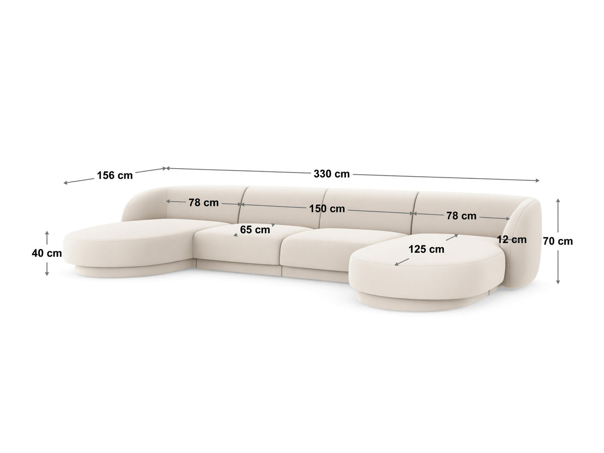 Modular corner sofa 538691