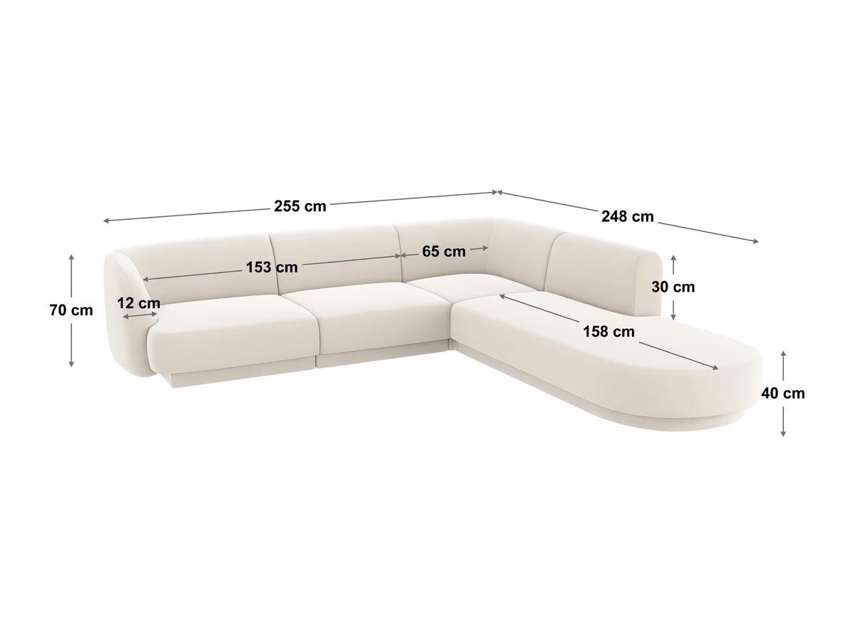 Modular corner sofa 538549