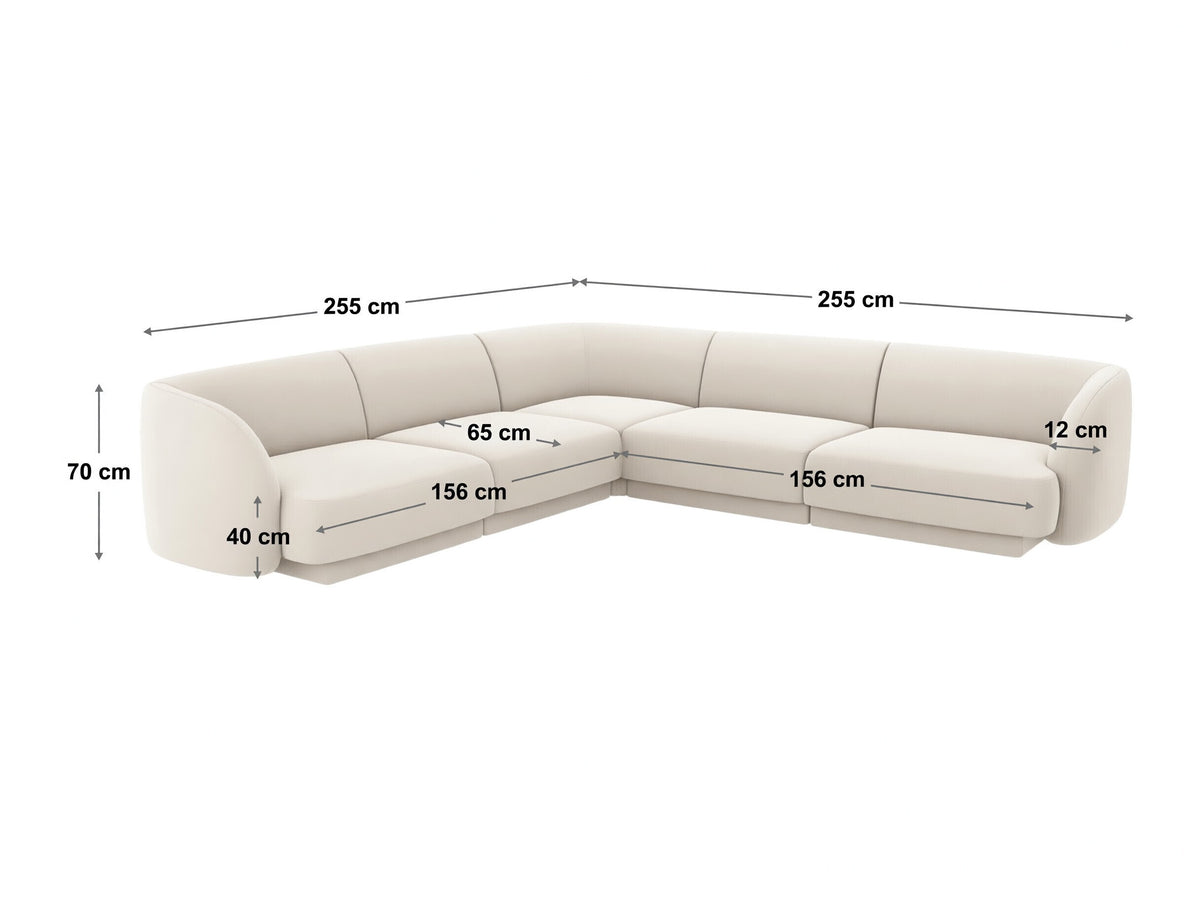 Modular corner sofa 538715