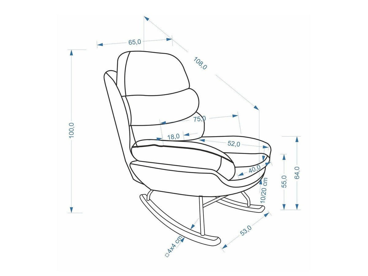 Rocking chair 677611
