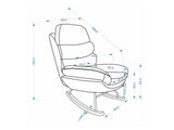 Rocking chair 677611