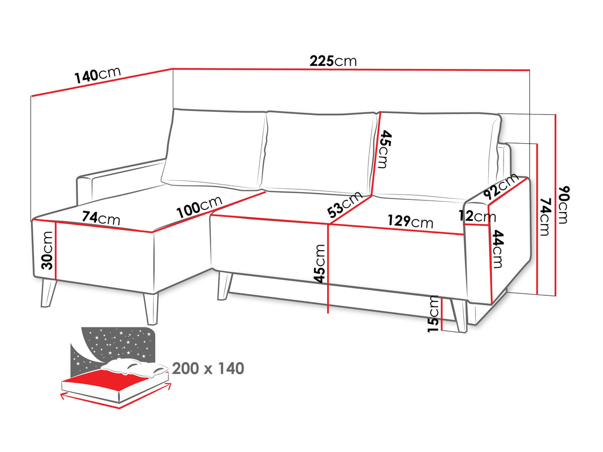 Corner sofa 678498