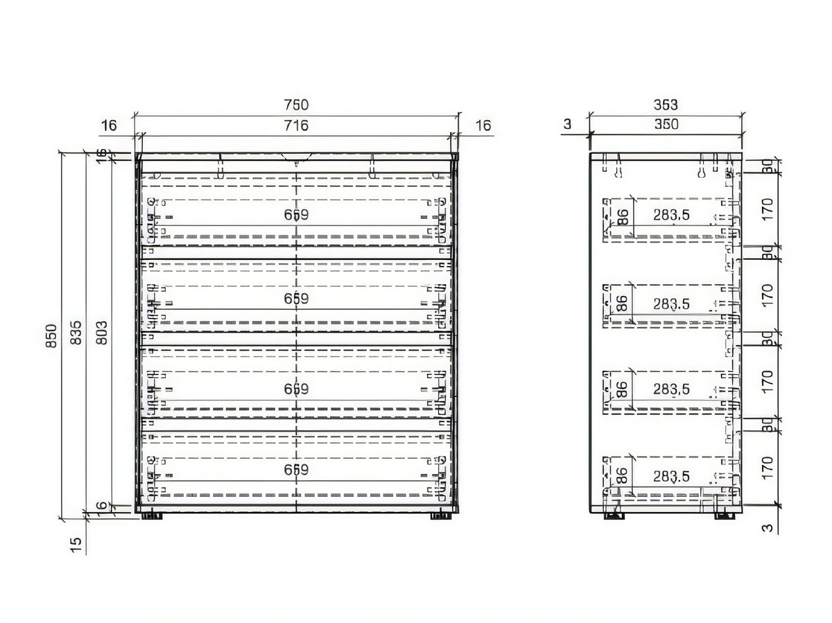 Chest of drawers 678882