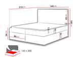 Continental bed 455867 5035908