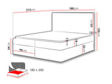 Continental bed 455867 5035914