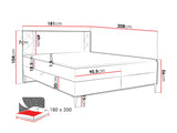 Continental bed 640907 5048545