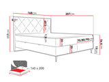 Continental bed 580562 5048758