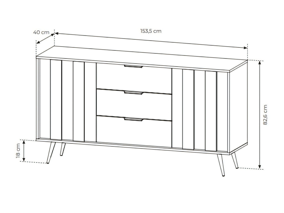 Chest of drawers 680112