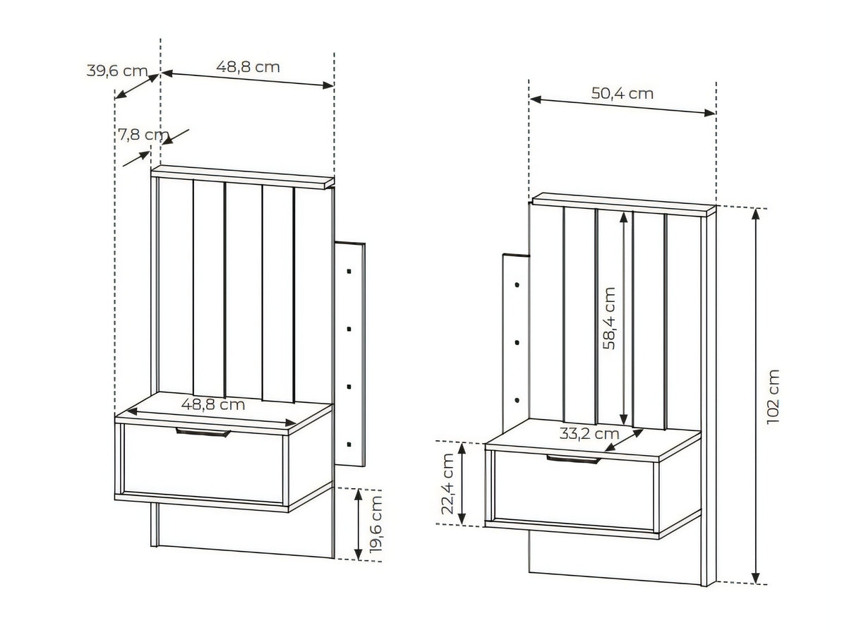 Set of bedside tables 680130