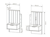 Set of bedside tables 680130