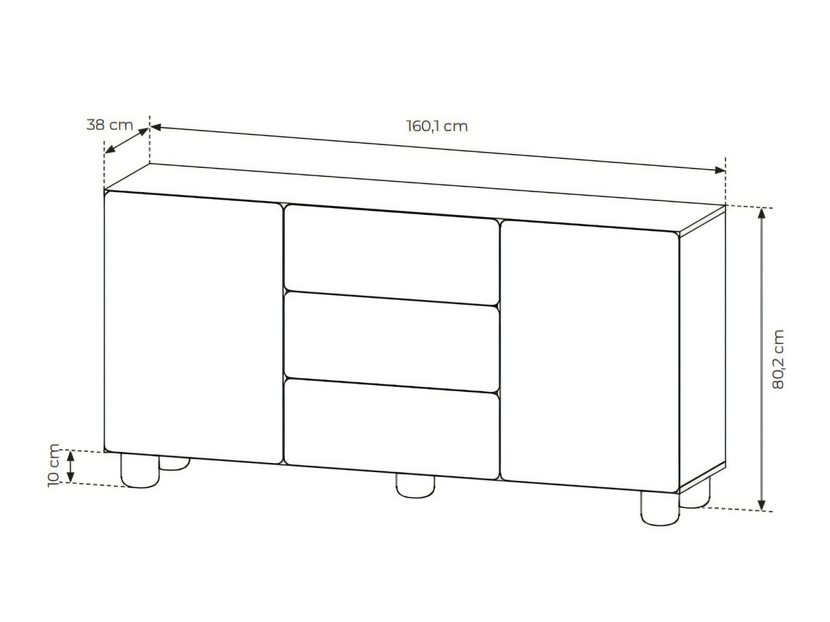 Chest of drawers 680821