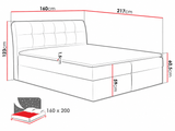 Continental bed 66353 5060070