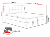 Continental bed 66353 5060078
