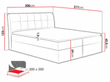 Continental bed 66353 5060086