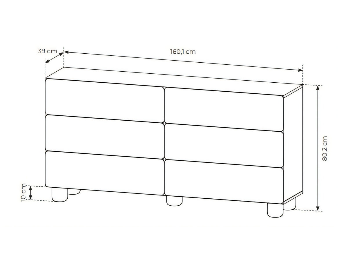 Chest of drawers 680914