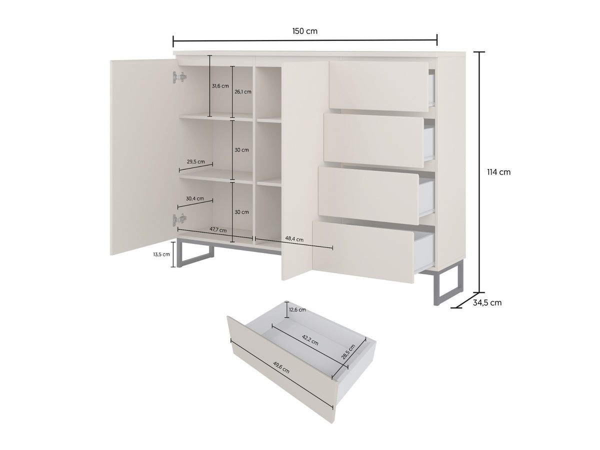 Chest of drawers 681612