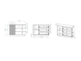 Chest of drawers 682501