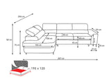 Corner sofa 680558 5080003