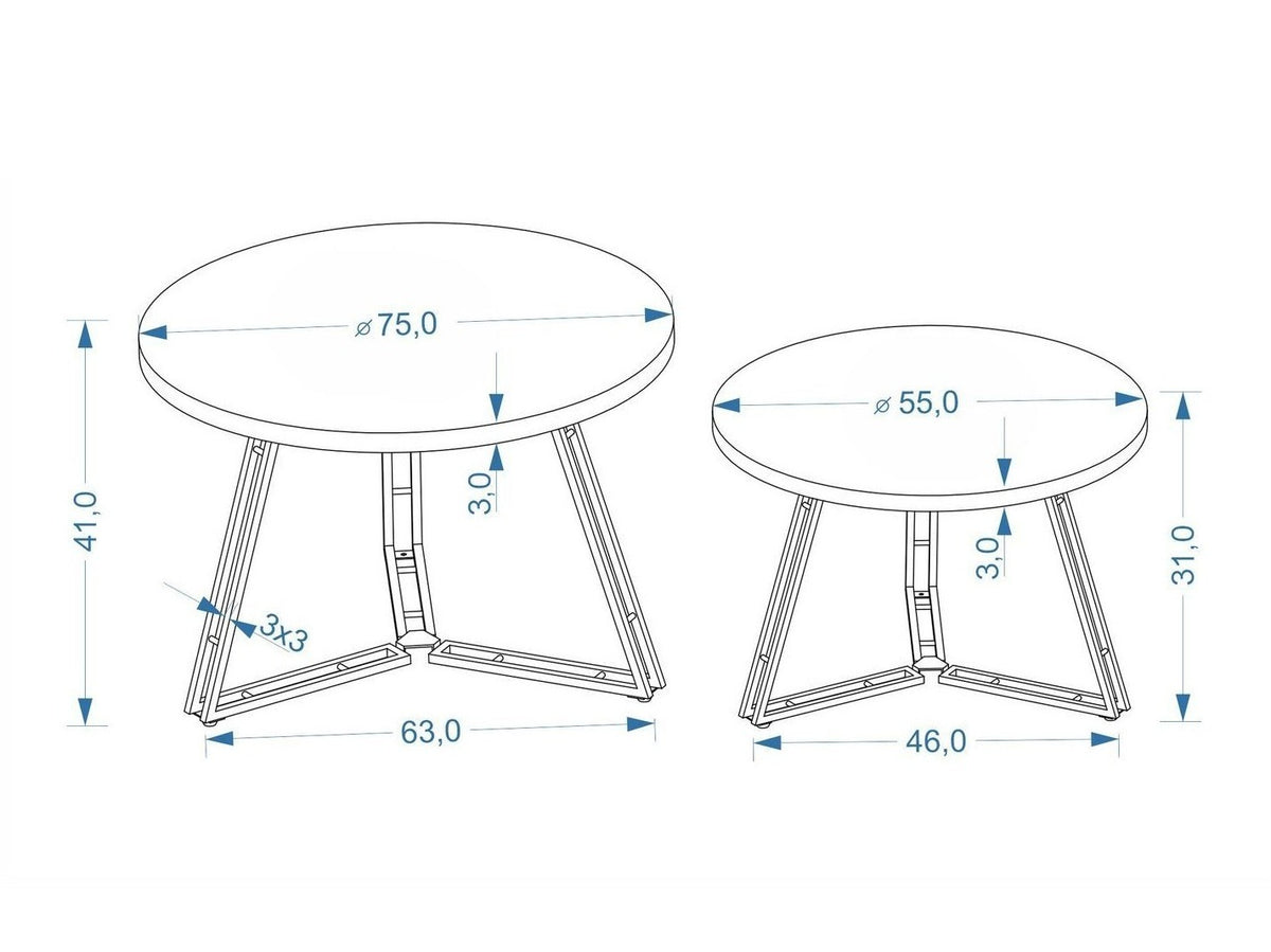 Nest of coffee tables 677506 5080047