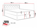 Continental bed 115264 5080116