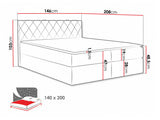 Continental bed 115264 5080121