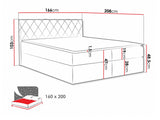Continental bed 115264 5080122