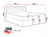 Continental bed 115264 5080135
