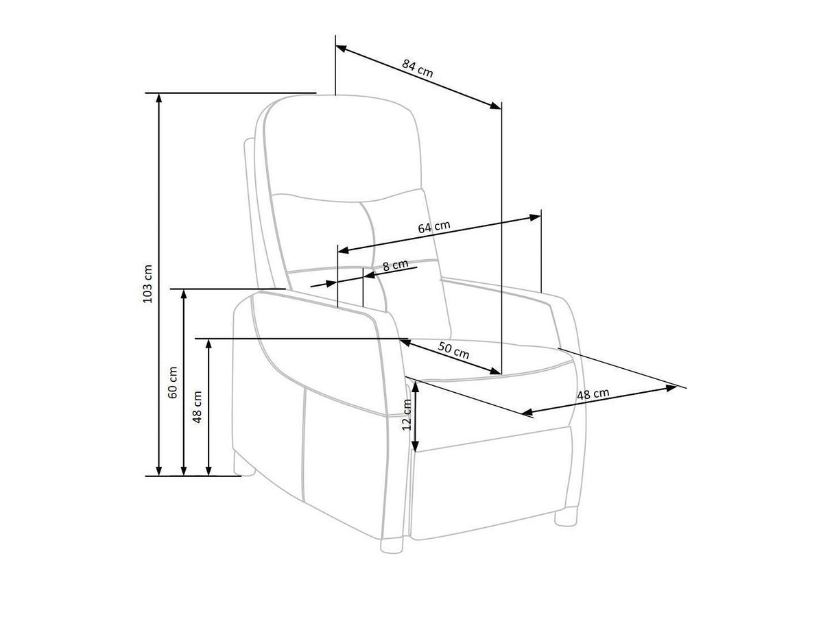 Armchair recliner 309089