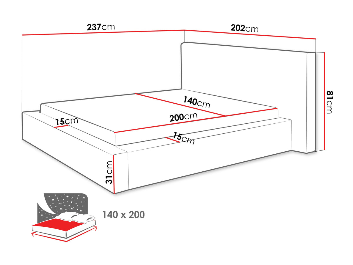 Bed 682638