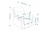 Armchair recliner 682718