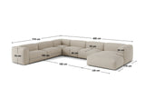 Modular corner sofa 652770