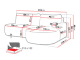 Corner sofa 683704