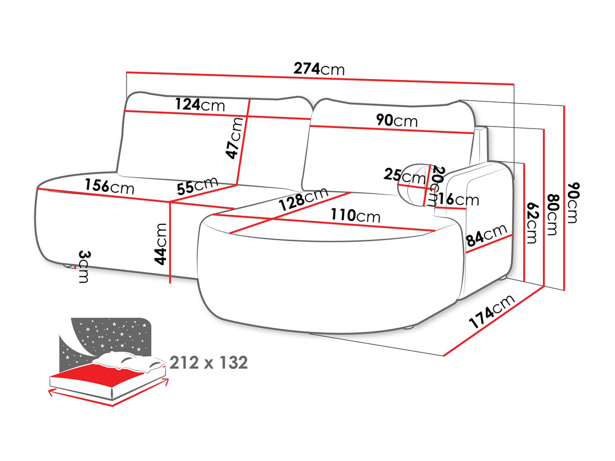Corner sofa 683704