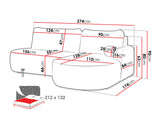 Corner sofa 683704