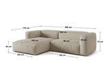 Modular corner sofa 651668