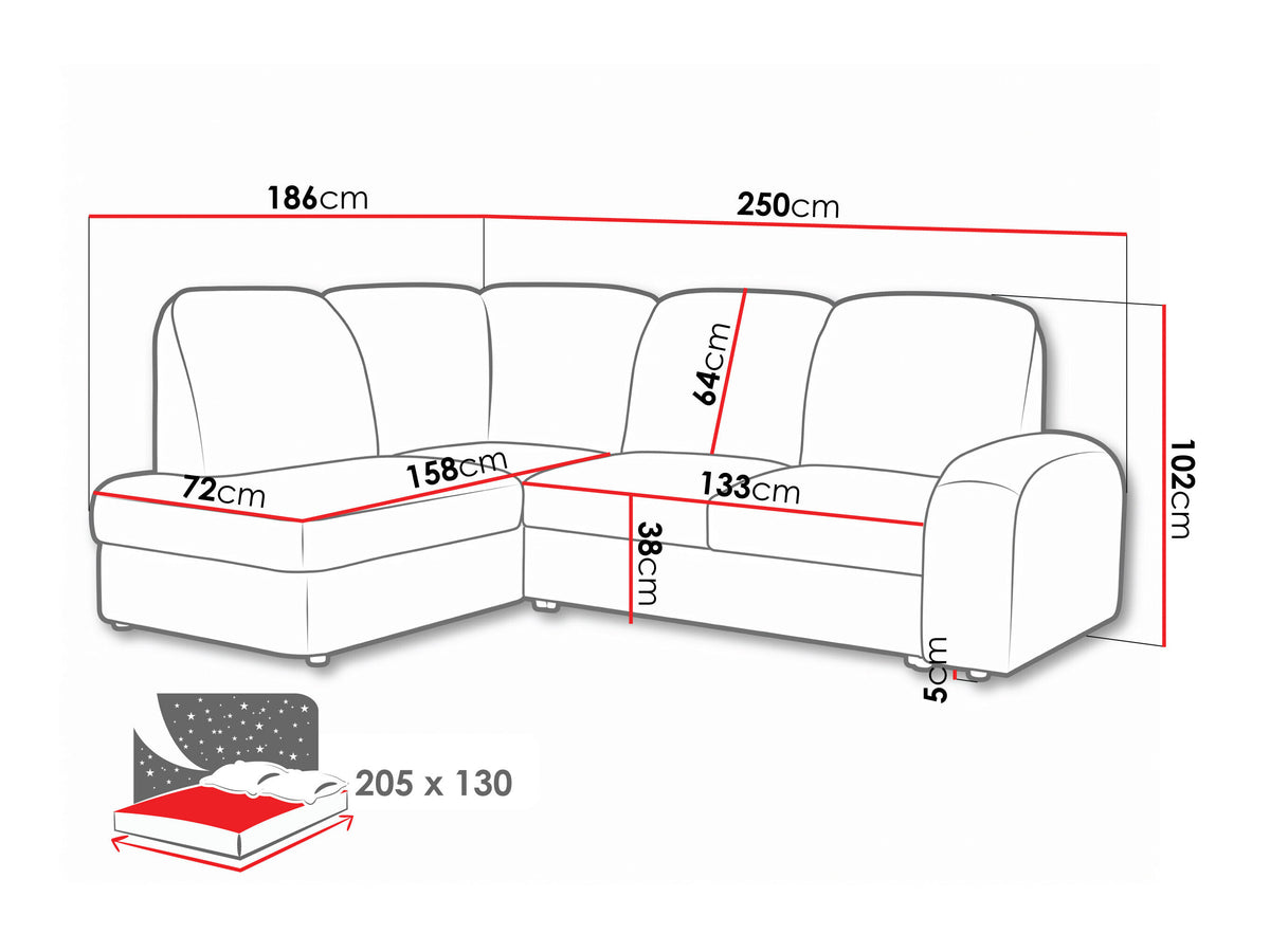 Corner sofa 680324 5104381