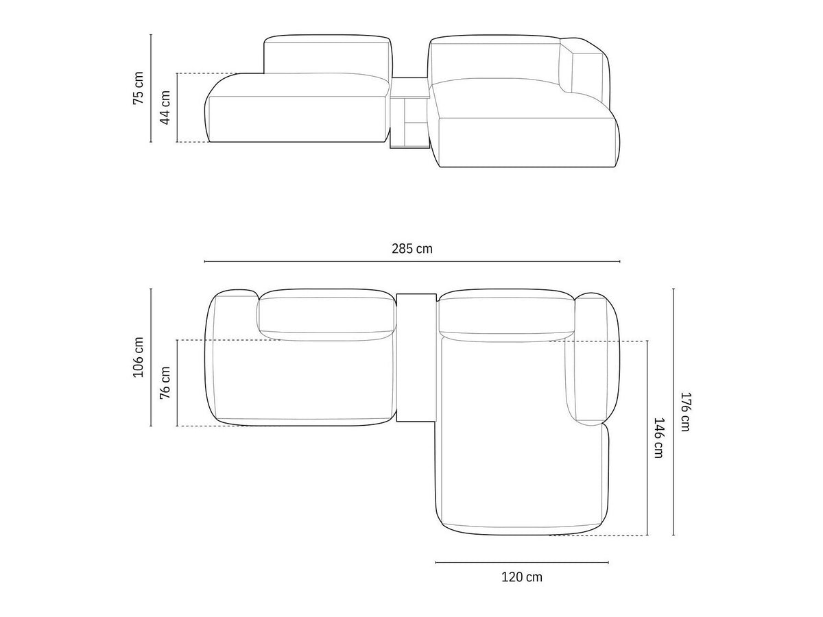 Modular corner sofa 579940