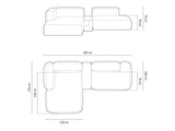 Modular corner sofa 579940
