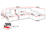 Corner sofa 680000