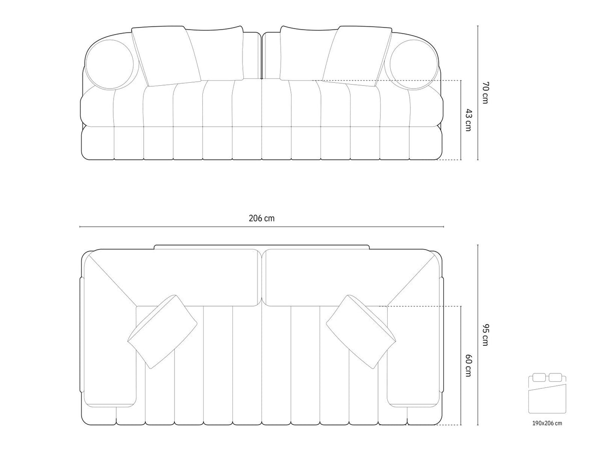 Sofa bed 599559